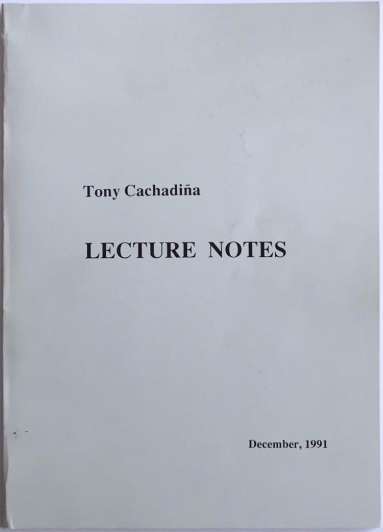 Cover photograph